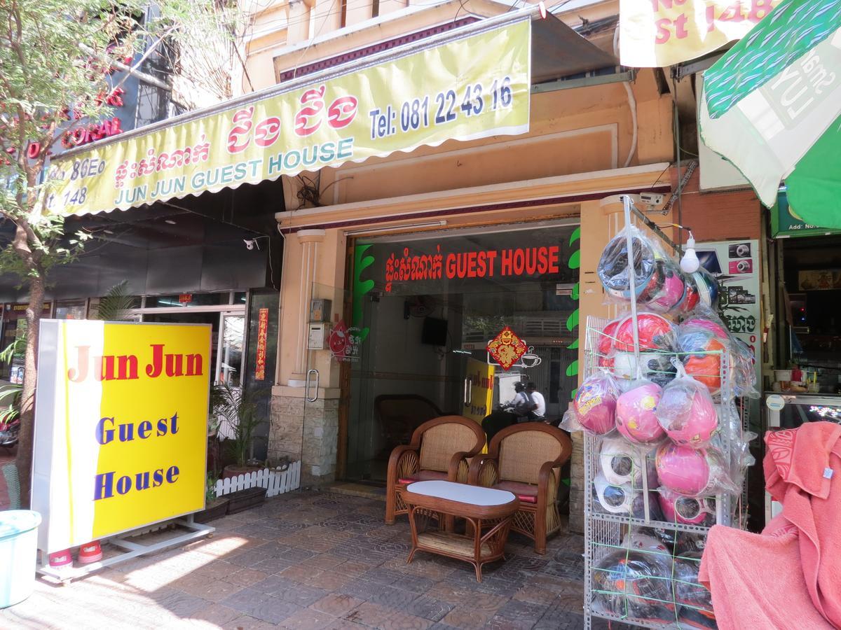 Jun Jun Guesthouse Phnom Penh Zewnętrze zdjęcie